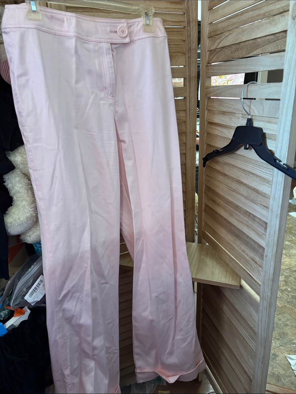 Westbound Wide-Leg Pants in Light Pink 12